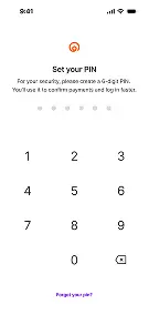 Set your PIN